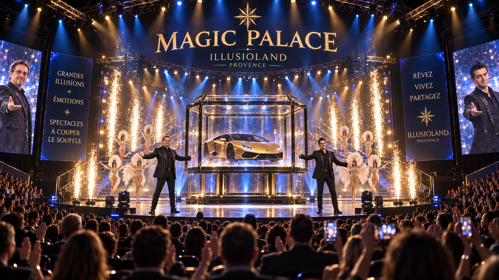 Magic Palace, grand shows at Illusioland