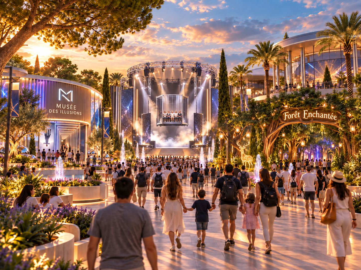 Illusioland, leisure park and magical universe in Provence